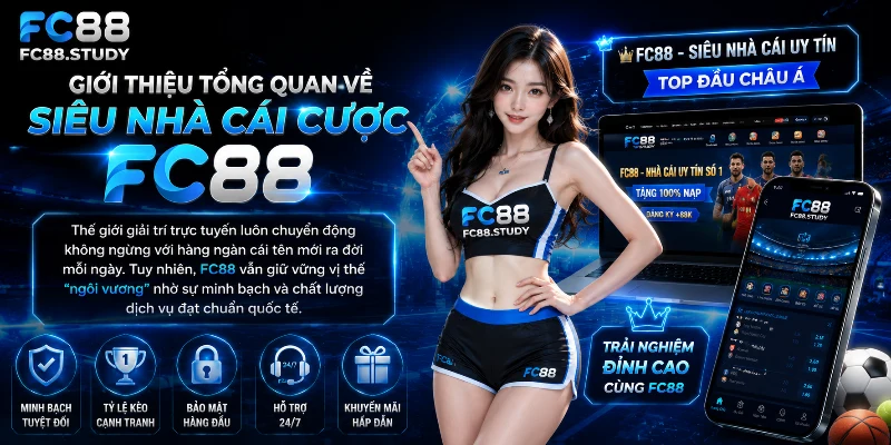 Toàn cảnh siêu nhà cái cá cược FC88 trực tuyến hàng đầu 